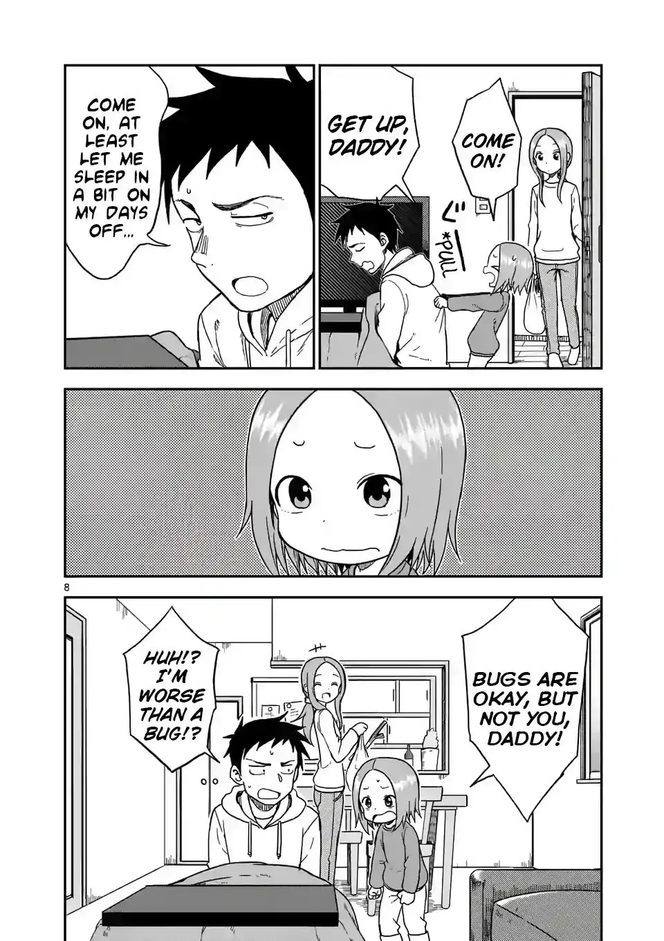 Karakai Jouzu no (Moto) Takagi-san Chapter 76 8